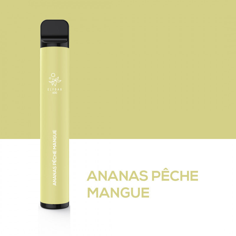 ELFBAR 600 - ANANAS PECHE MANGUE