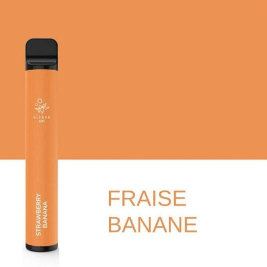 ELFBAR 600 - BANANE FRAISE