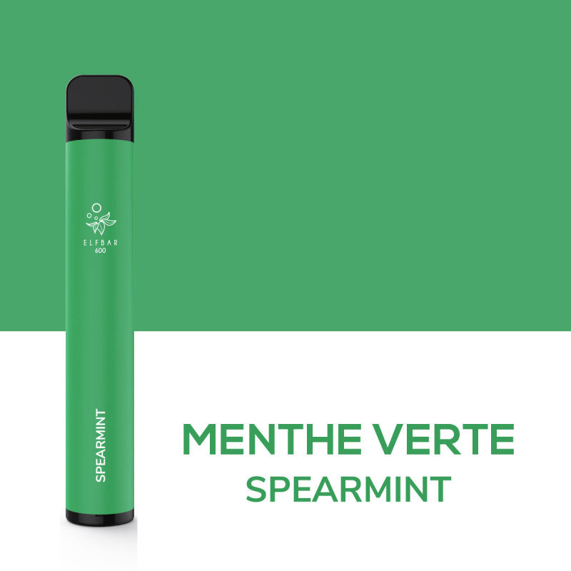 ELFBAR 600 - MENTHE VERTE