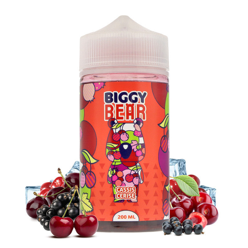 BIGGY BEAR - CASSIS CERISE