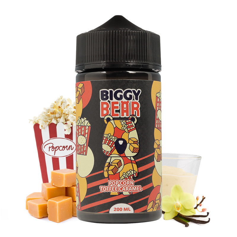 BIGGY BEAR - POP-CORN CARAMEL CARAMEL